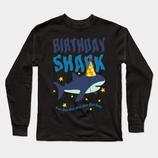 BIRTHDAY SHARK DOO DOO Long Sleeve T-Shirt